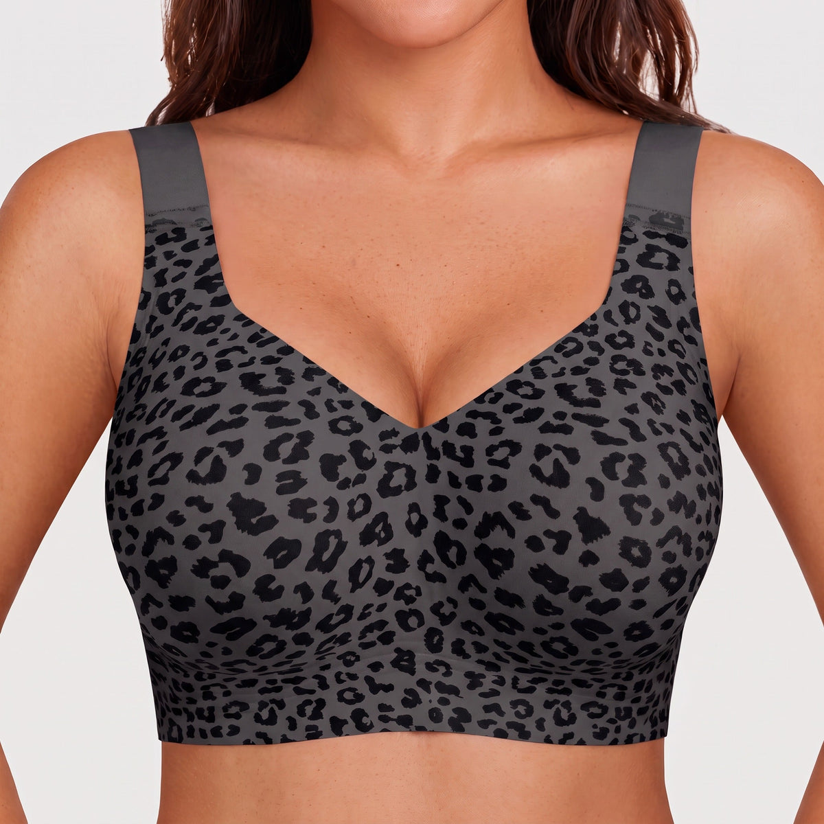 Soutien Jelly™ — Suporte sem aros - Leopardo preto