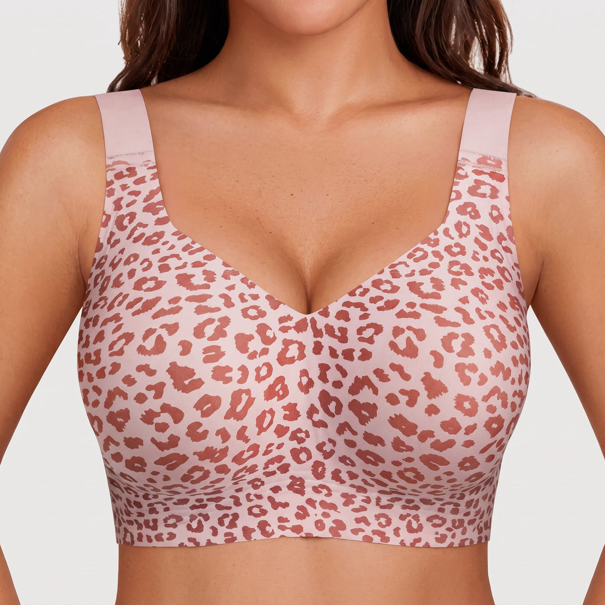 Soutien Jelly™ — Suporte sem aros - Leopardo rosa